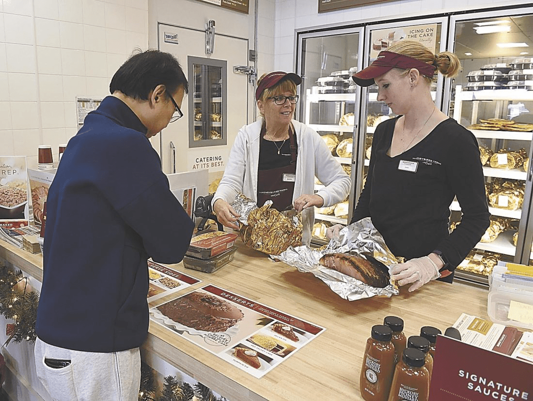 Honey Baked Ham franchisee, employee and customer